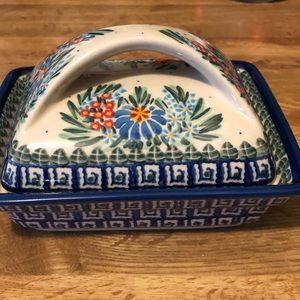 Polish Butter Dish, Kalich Deep